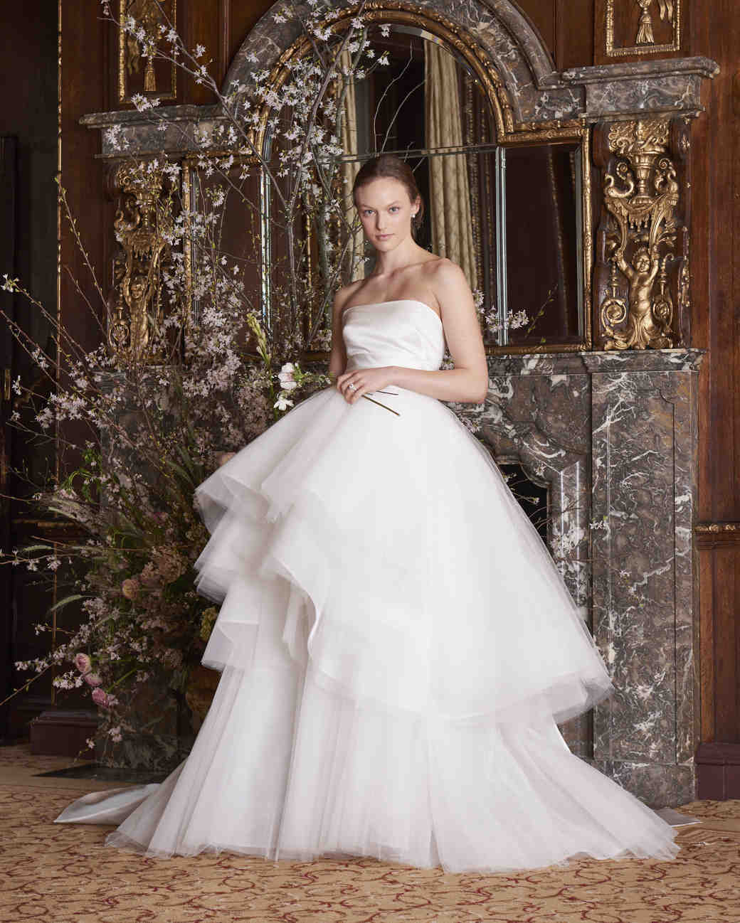 Monique Lhuillier Bouquet Dress